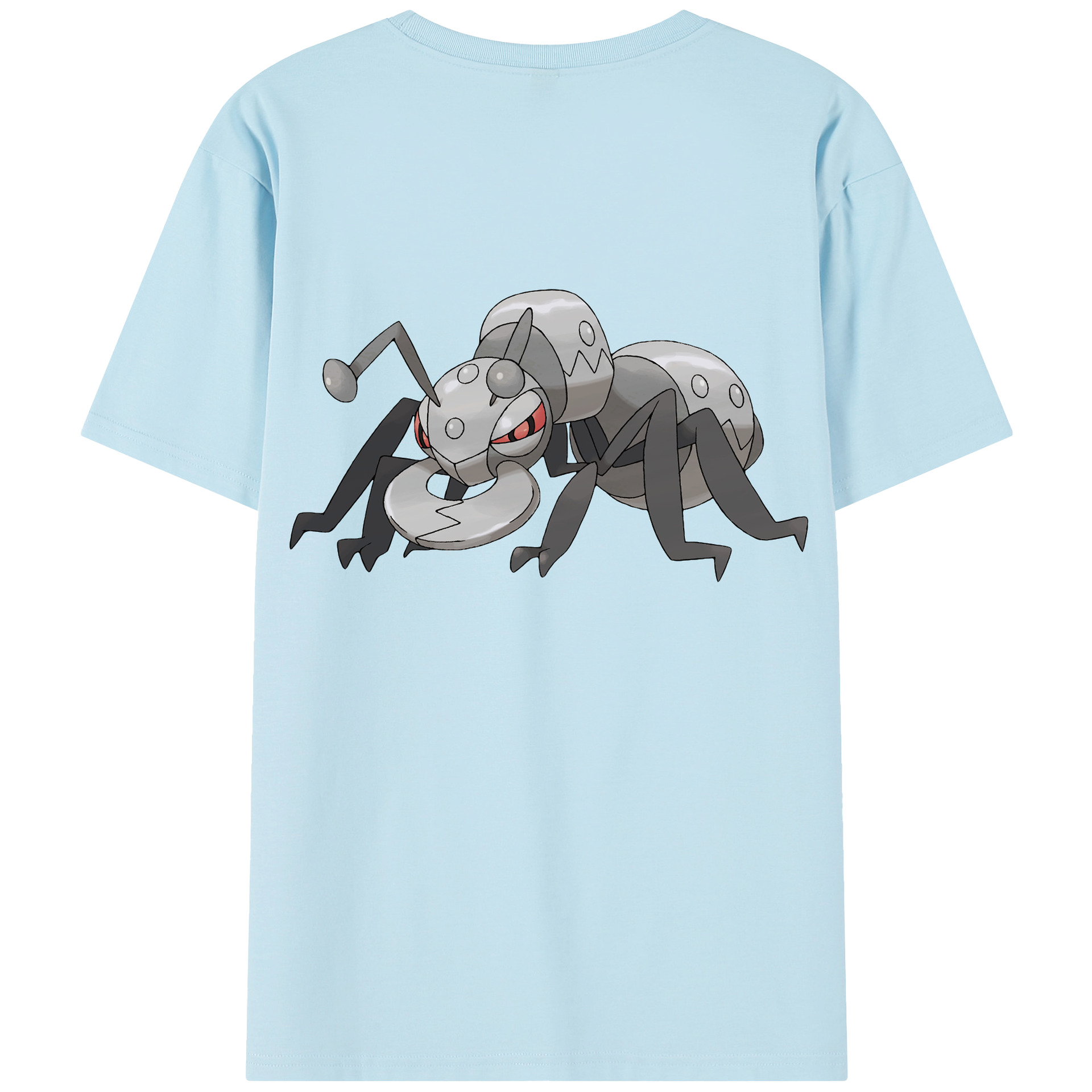 （画像用） ポケットモンスター Pokémon 綿100％半袖Tシャツ（背面プリント）